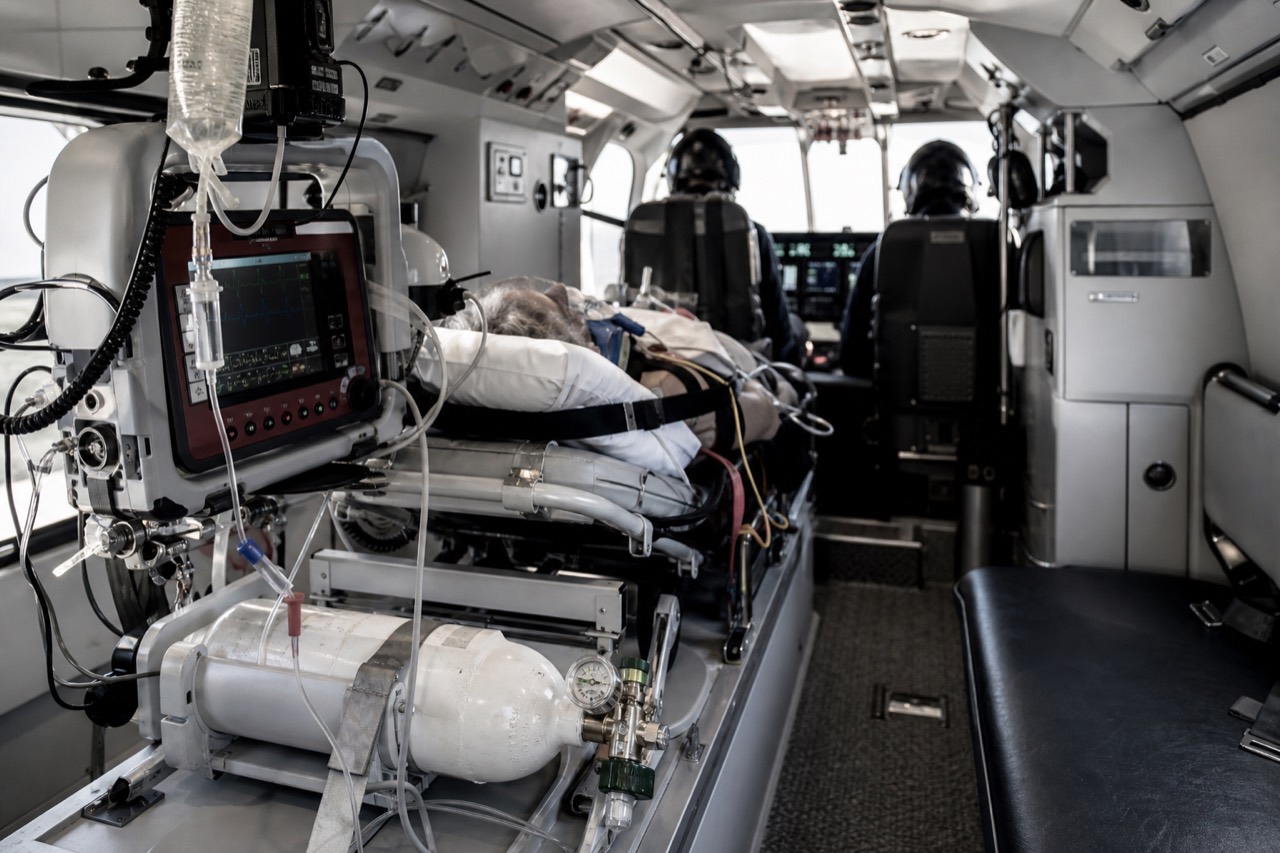 Ce que permet l'hélicoptère sanitaire